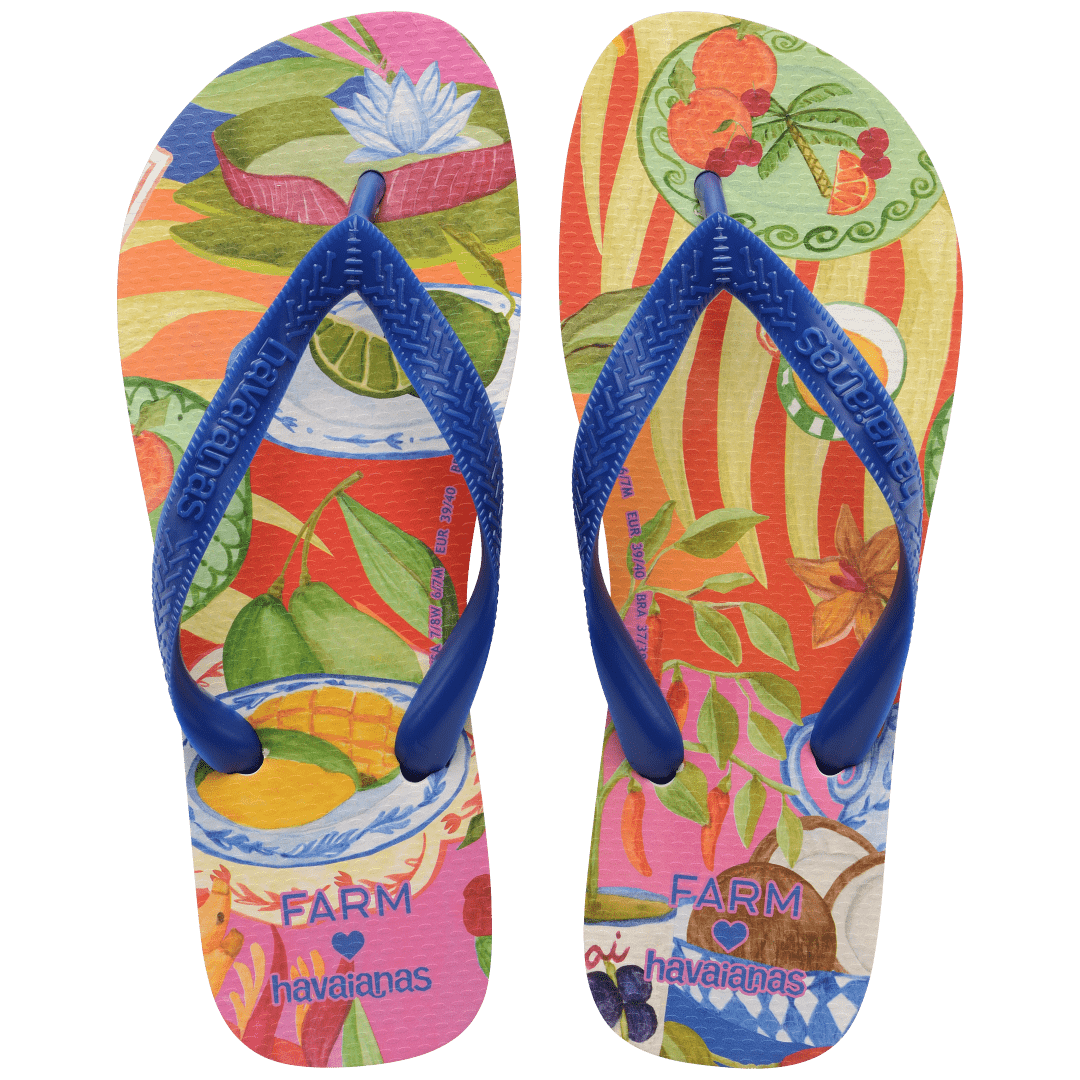 Women's FARM Rio Summer Picnic Top Flip Flops