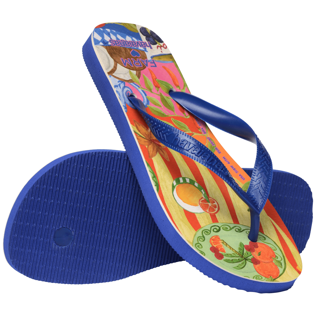 Women's FARM Rio Summer Picnic Top Flip Flops