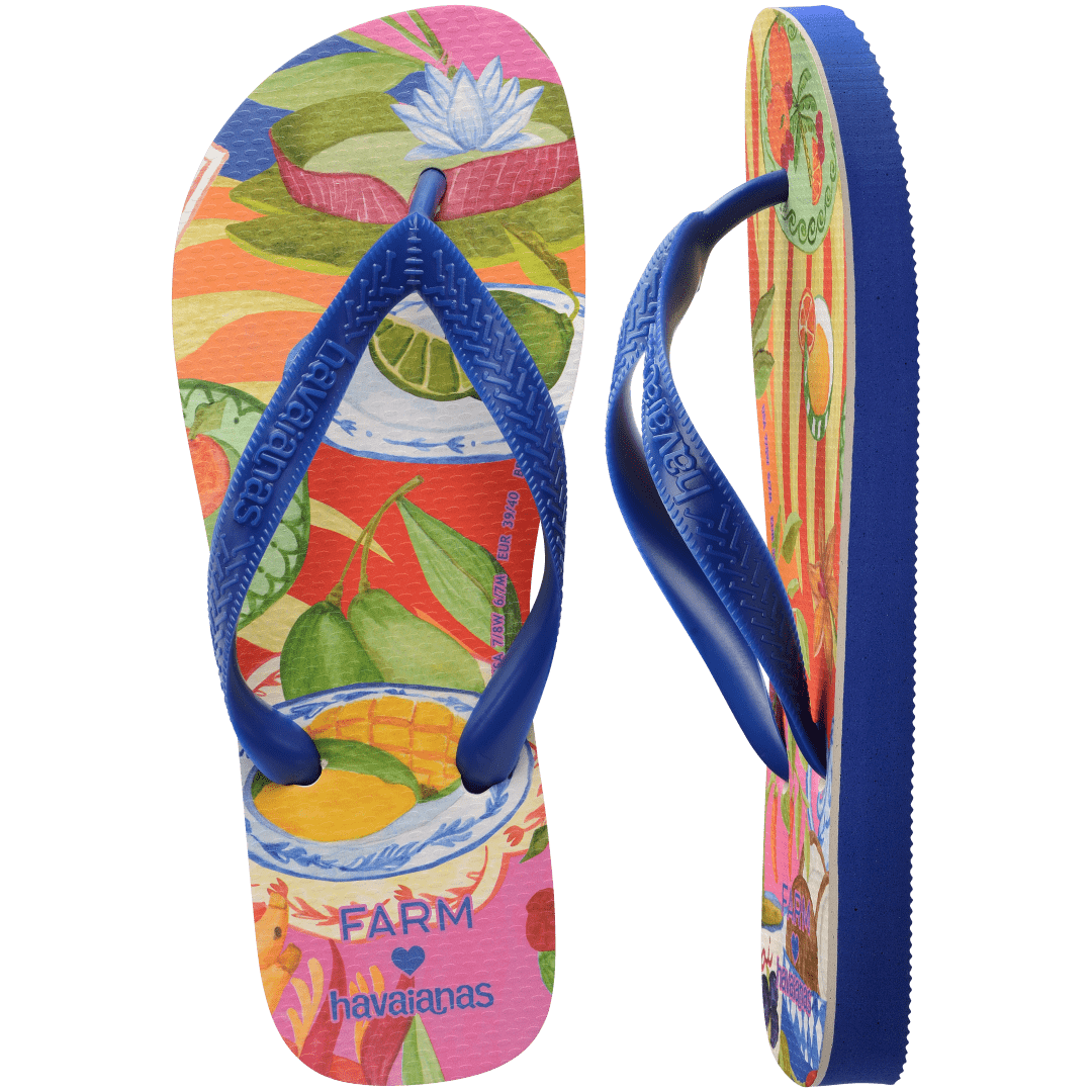 Women's FARM Rio Summer Picnic Top Flip Flops
