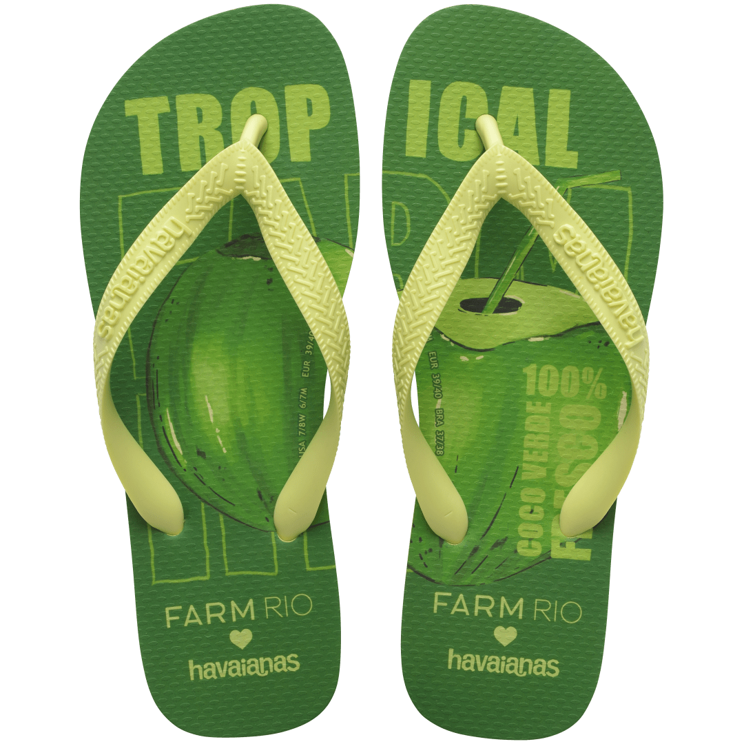 Women's FARM Rio Tropical Coconut Flip Flops
