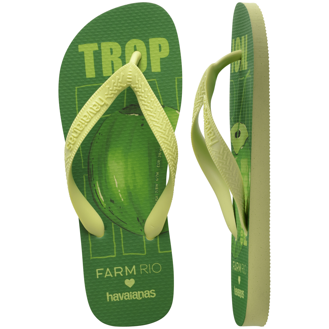 Women's FARM Rio Tropical Coconut Flip Flops