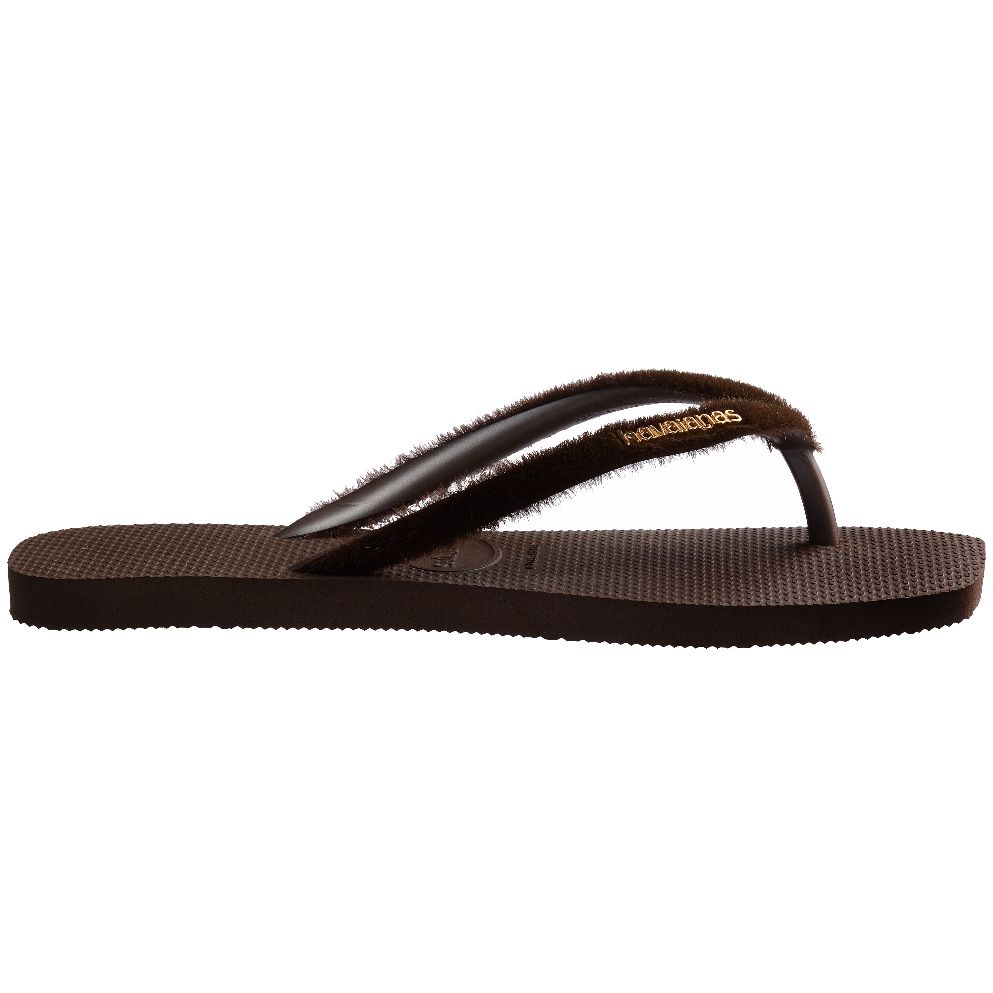 Women's Plush Slim Square Flip Flops