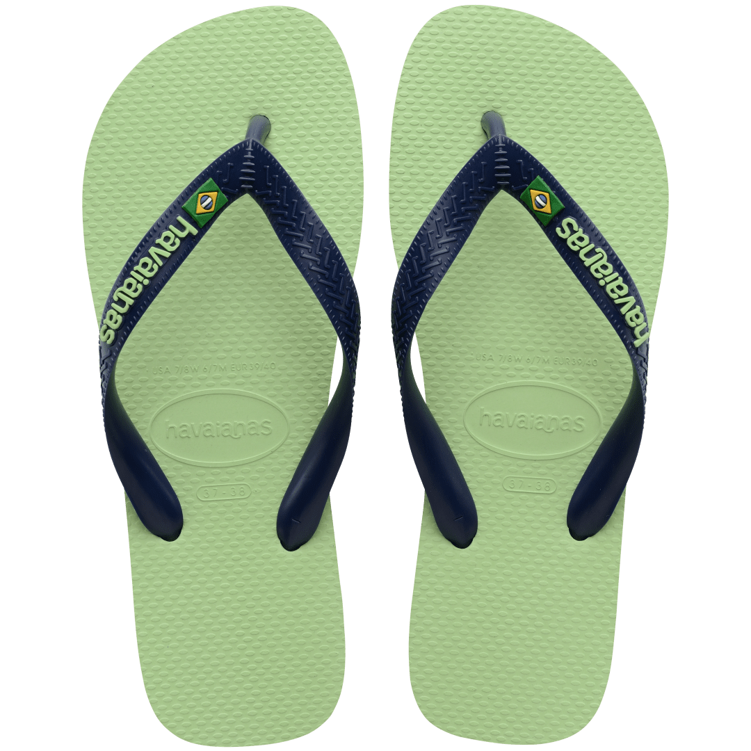 Women's Brazil Logo Flip Flops
