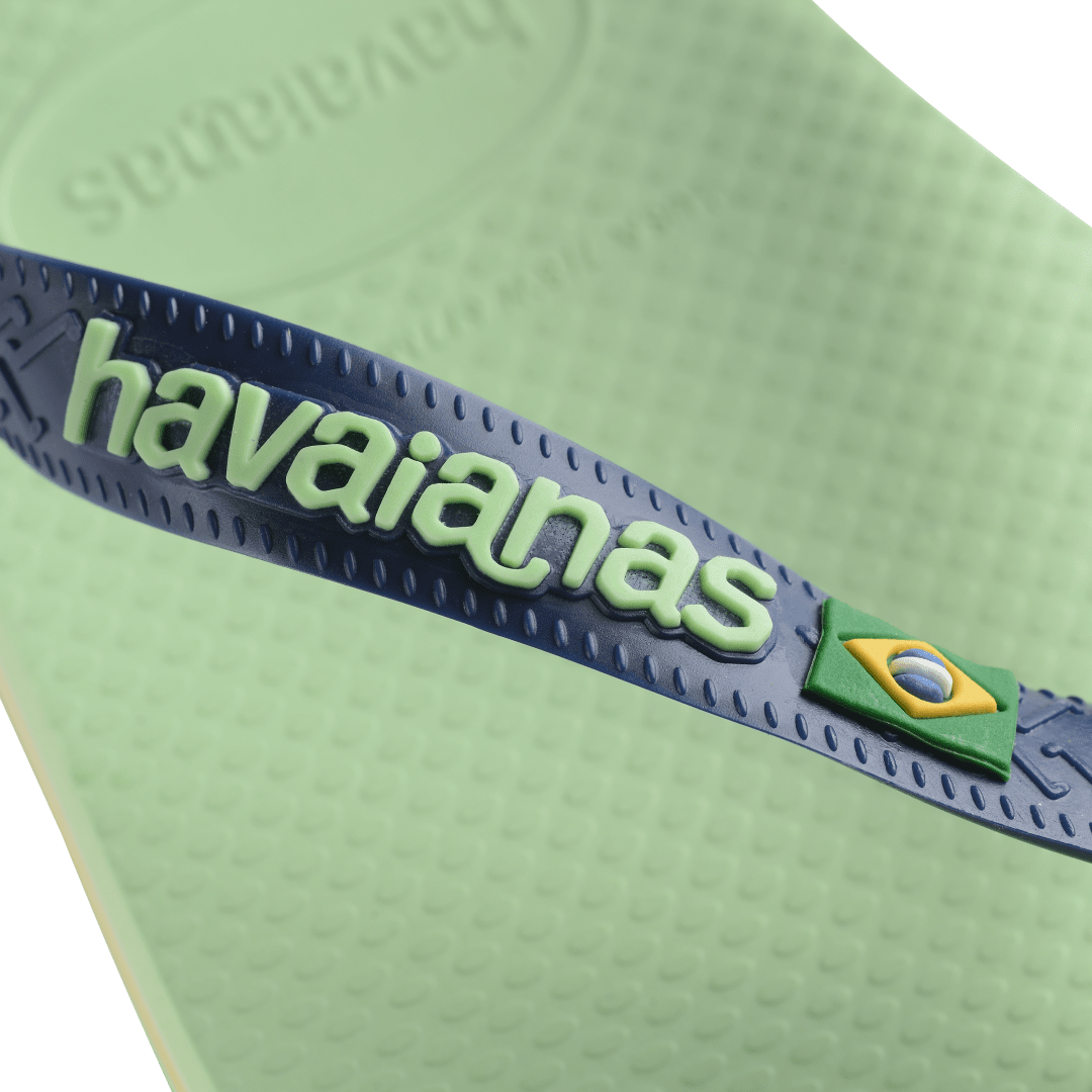 Women's Brazil Logo Flip Flops