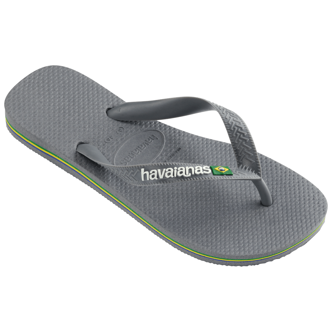 Kids' Brazil Logo Flip Flops