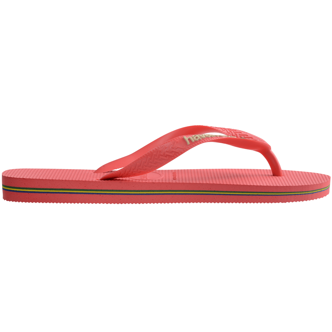 Women's Brazil Logo Flip Flops