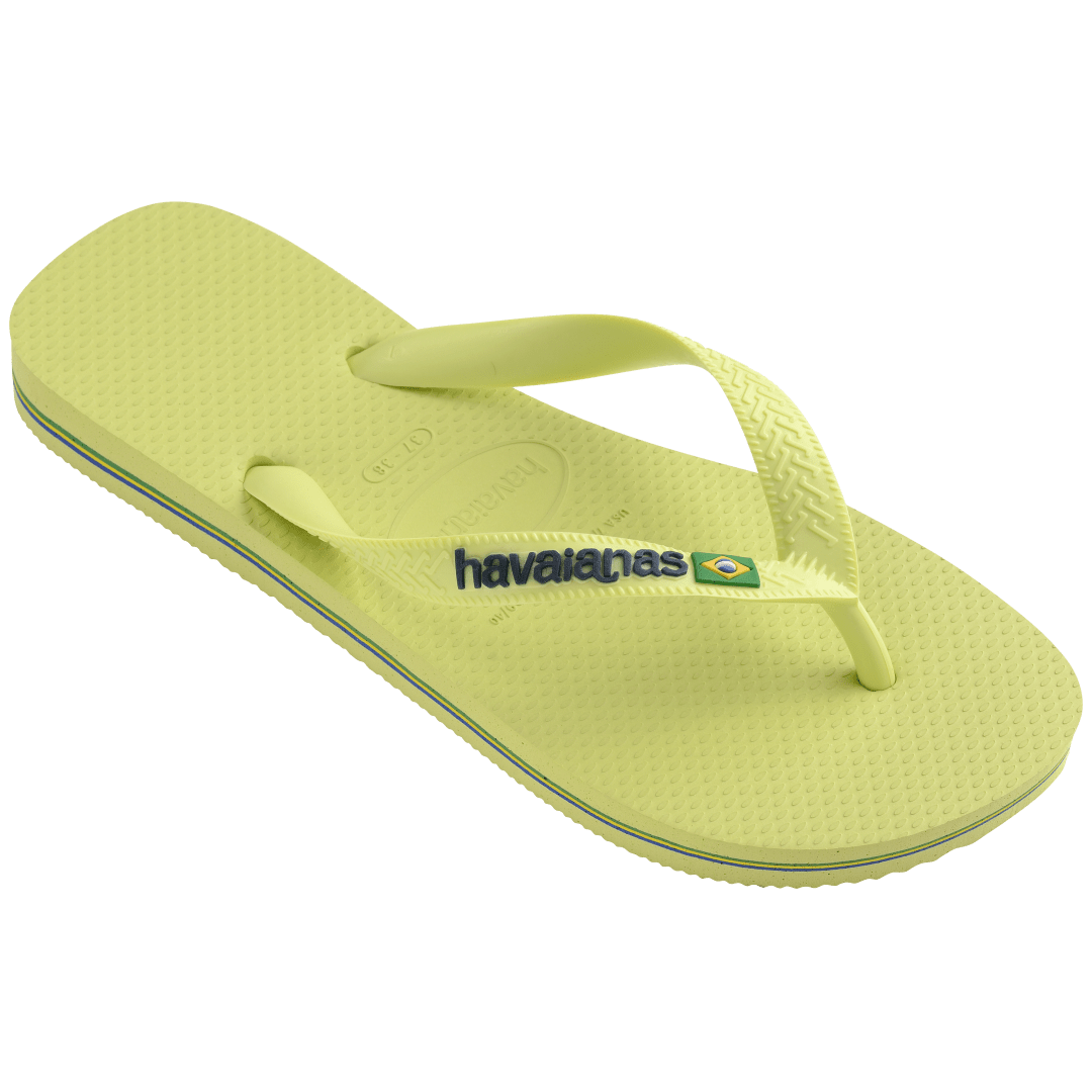 Women's Brazil Logo Flip Flops
