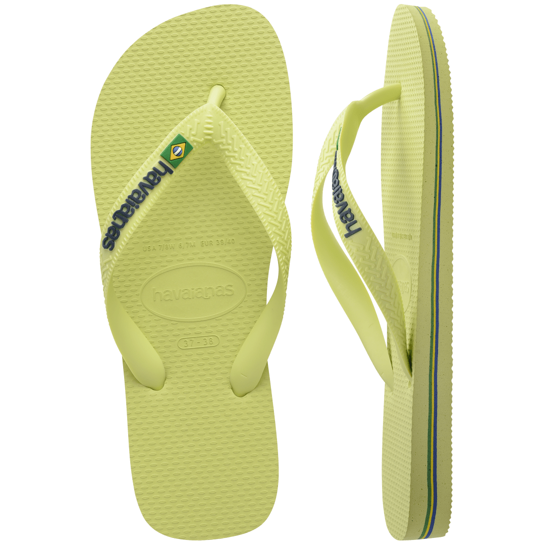 Women's Brazil Logo Flip Flops