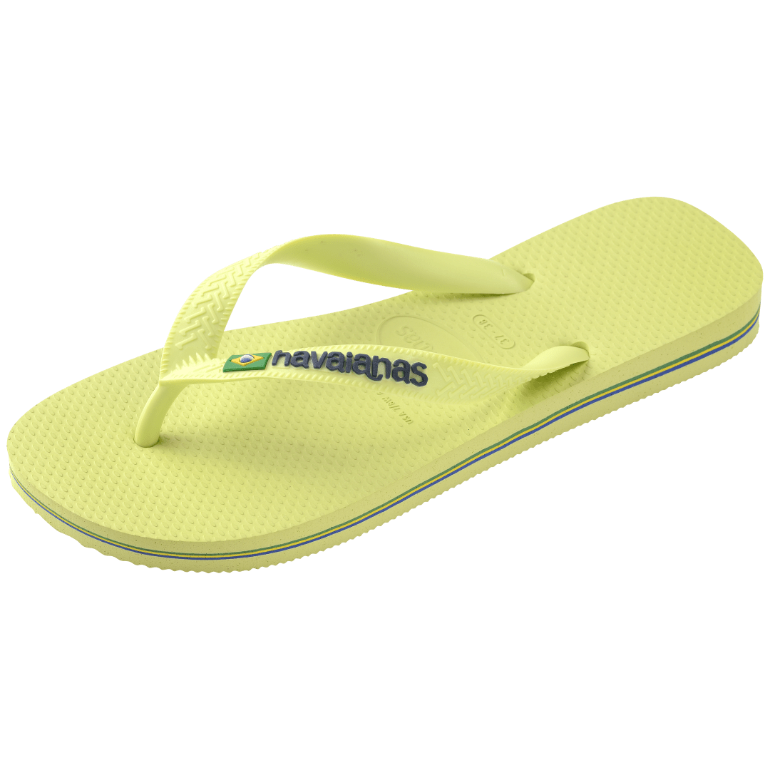 Women's Brazil Logo Flip Flops