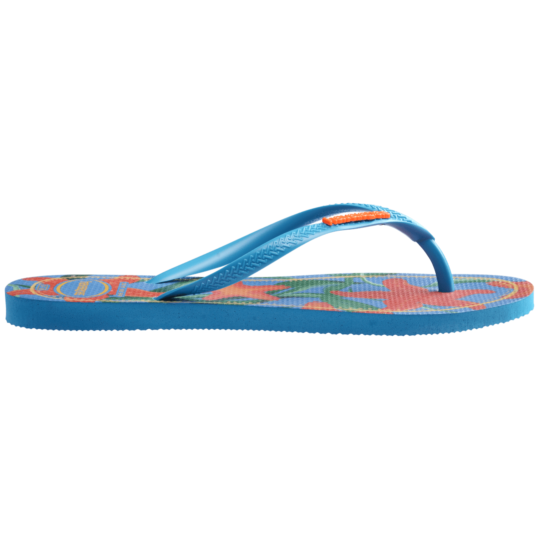 Kids' Tropical Slim Flip Flops