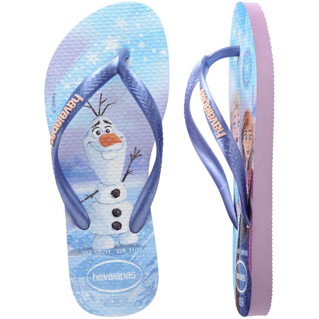 Kids' Disney Princess Slim Flip Flops