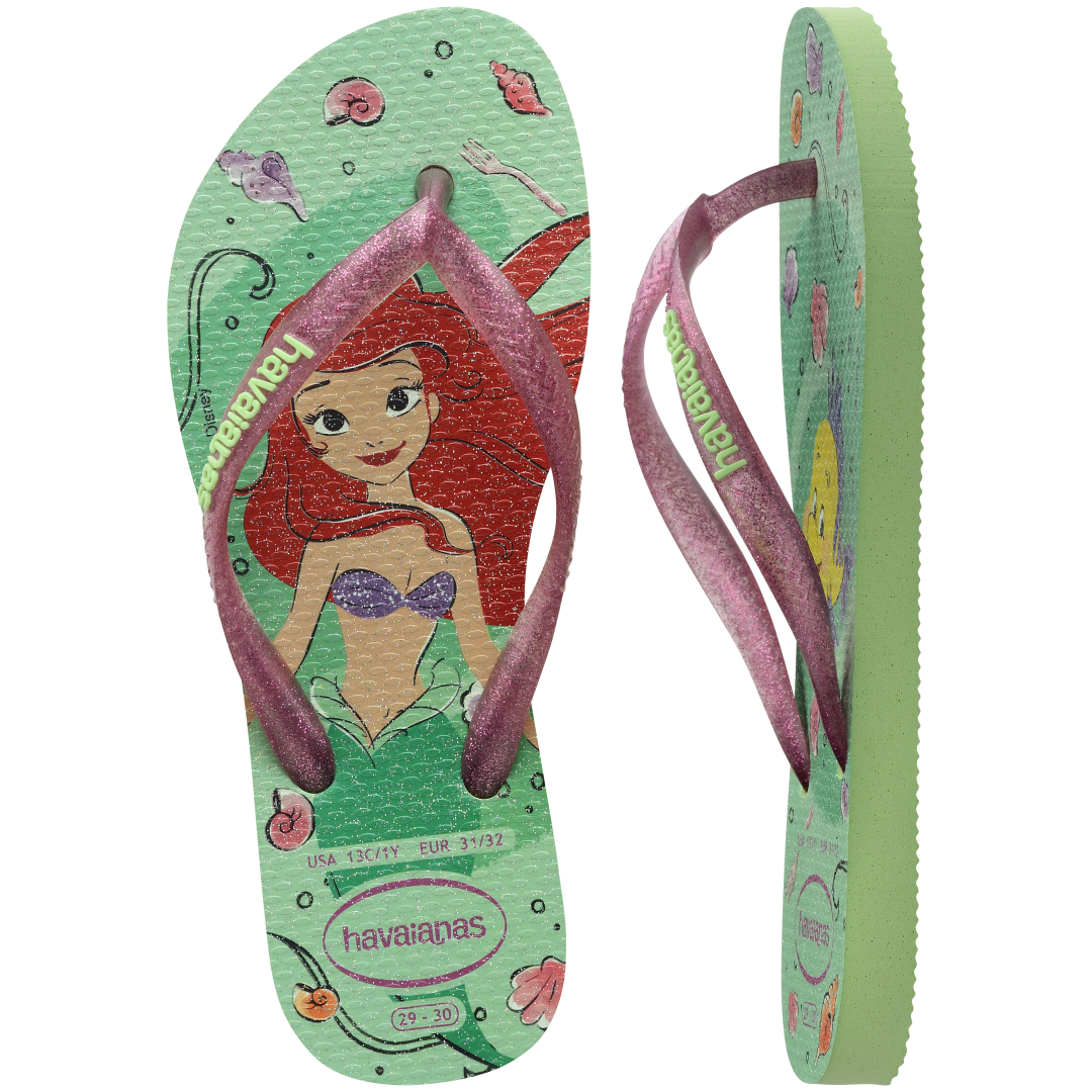 Kids' Disney Princess Slim Flip Flops