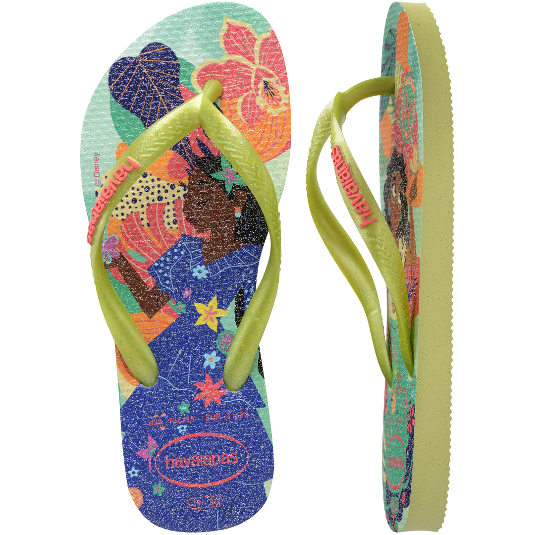 Kids' Disney Princess Slim Flip Flops