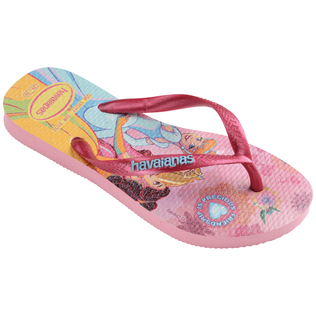 Kids' Disney Princess Slim Flip Flops