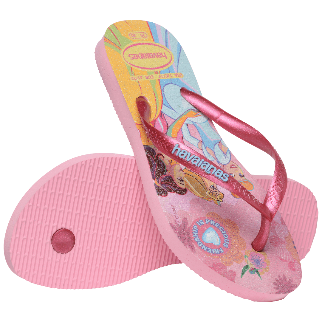 Kids' Disney Princess Slim Flip Flops