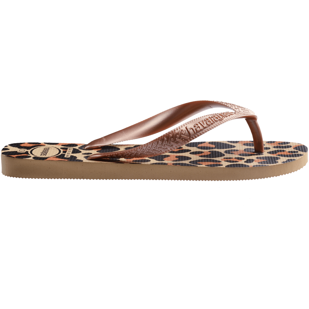 Women's Animal Top Flip Flops