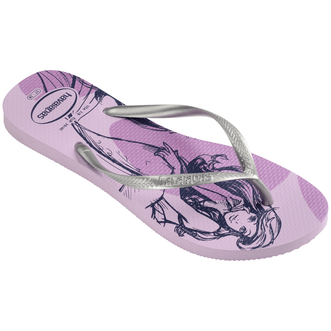 Women's Disney Princess Slim Flip Flops