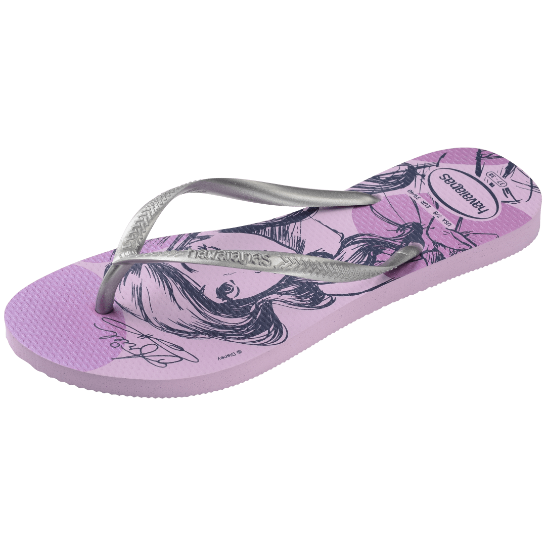 Women's Disney Princess Slim Flip Flops