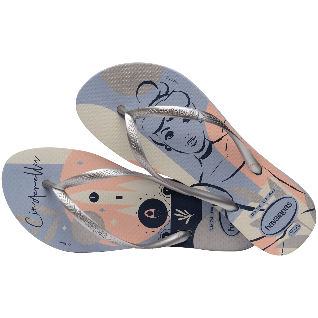 Women's Disney Princess Slim Flip Flops