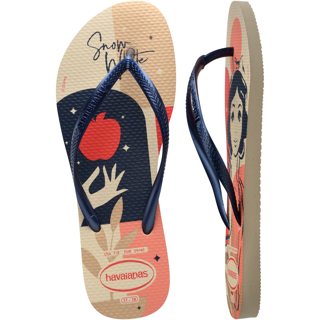 Women's Disney Princess Slim Flip Flops