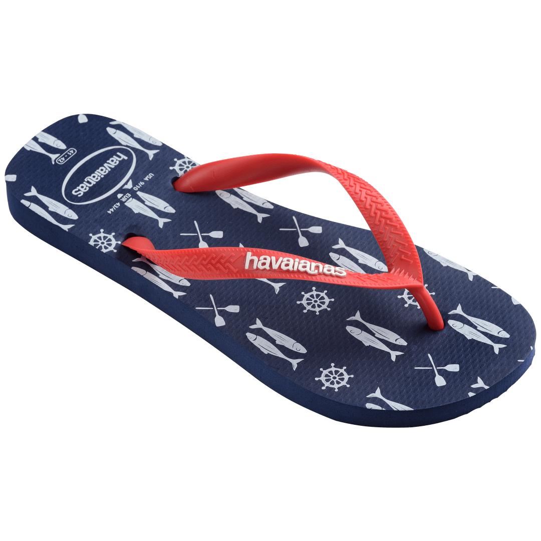 Men's Top Nautical Flip Flops