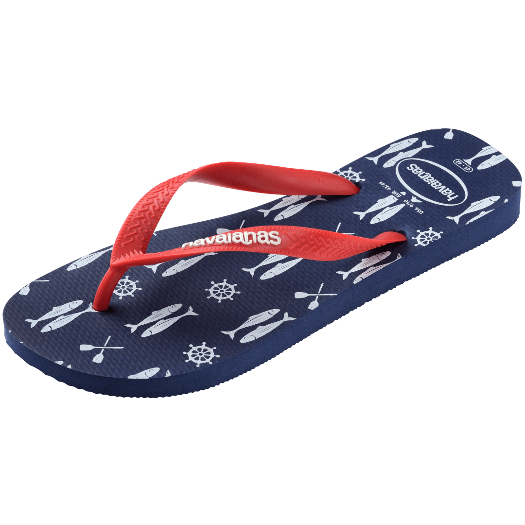 Men's Top Nautical Flip Flops