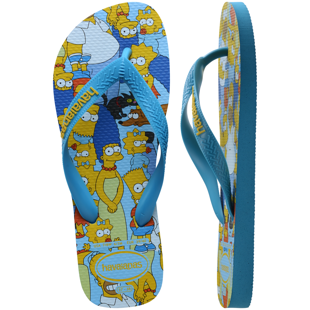 Men's Simpsons Top Flip Flops