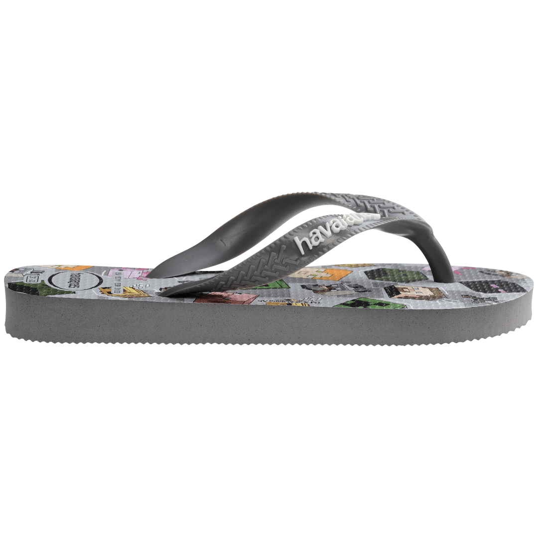 Kids' Minecraft Top Flip Flops