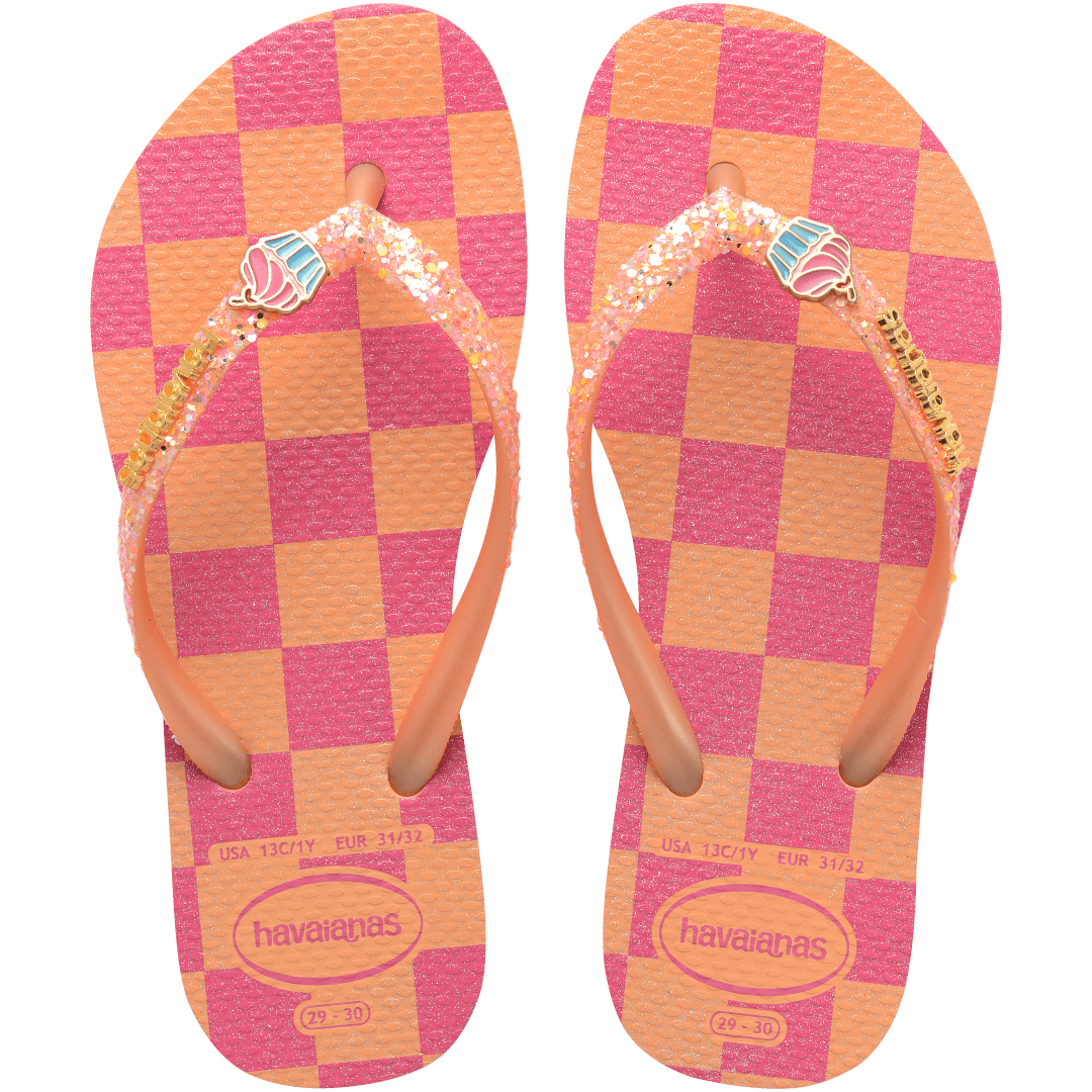 Kids' Slim Glitter II Flip Flops
