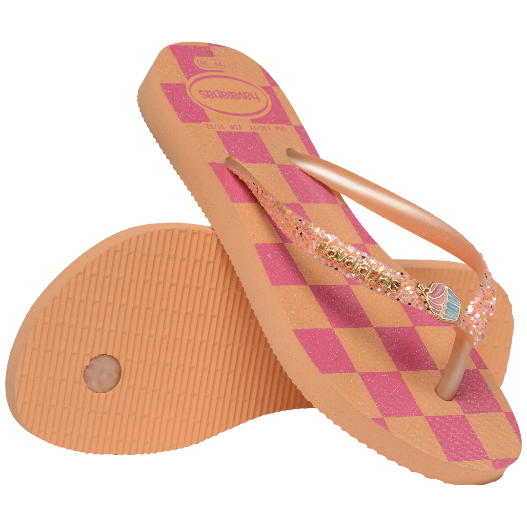Kids' Slim Glitter II Flip Flops