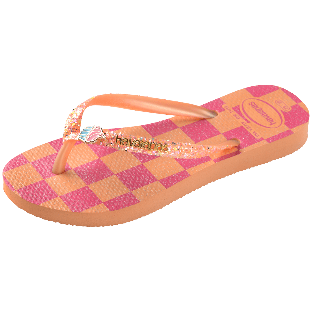 Kids' Slim Glitter II Flip Flops