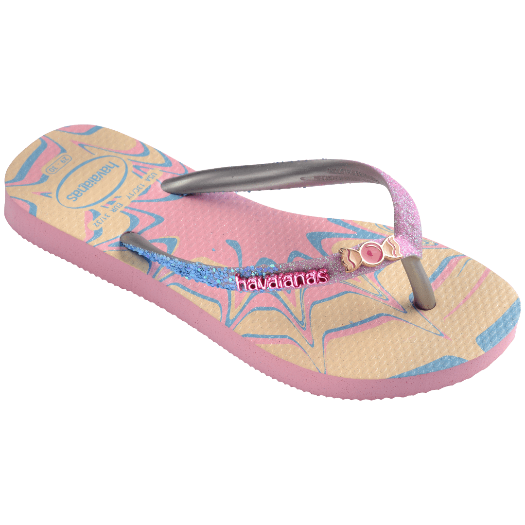 Kids' Slim Glitter II Flip Flops