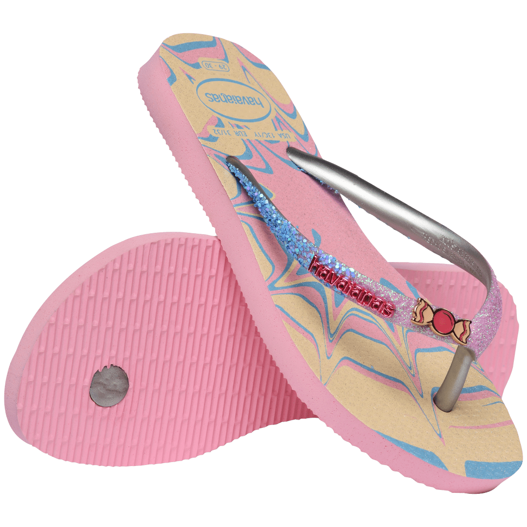 Kids' Slim Glitter II Flip Flops
