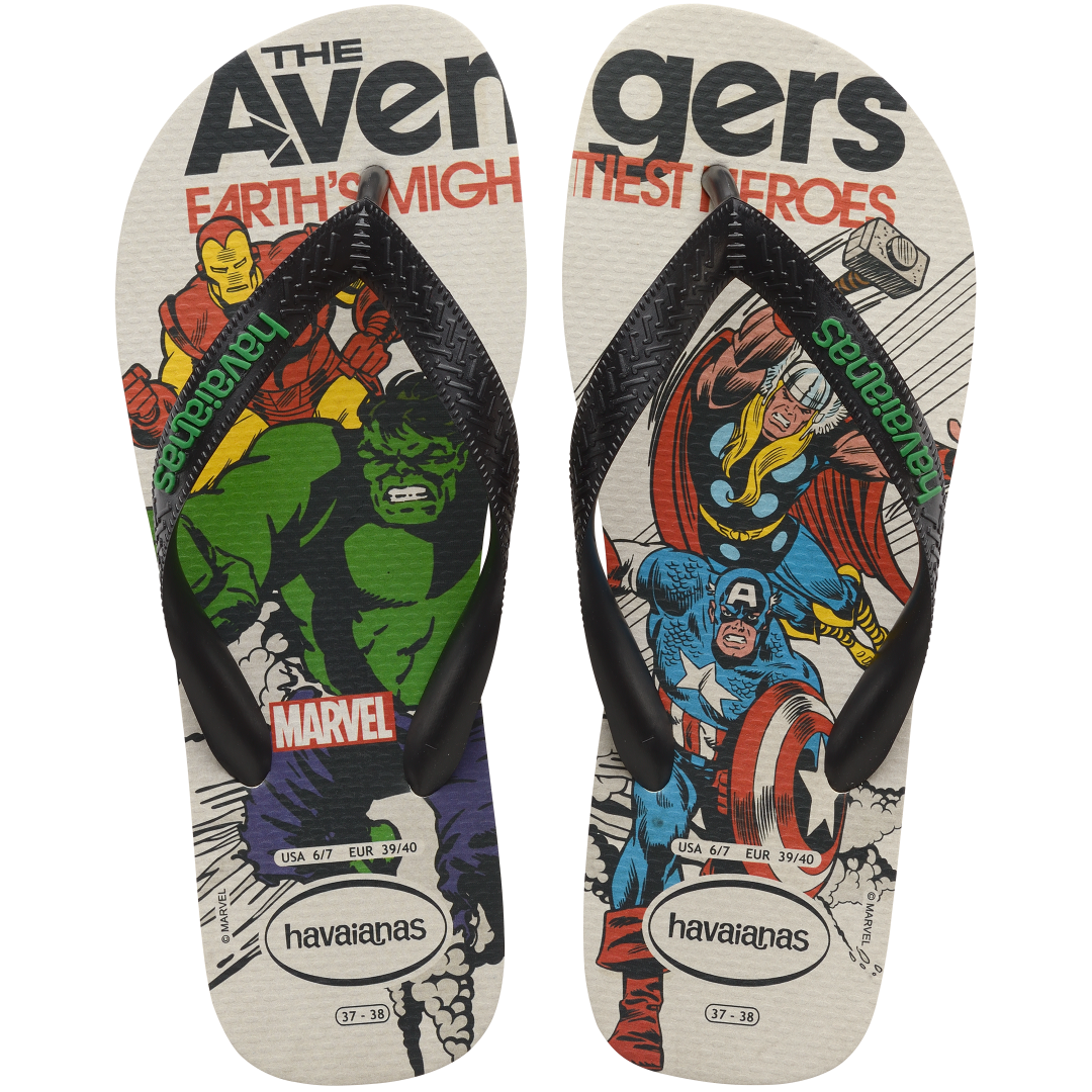 Men's Marvel Classics Top Flip Flops