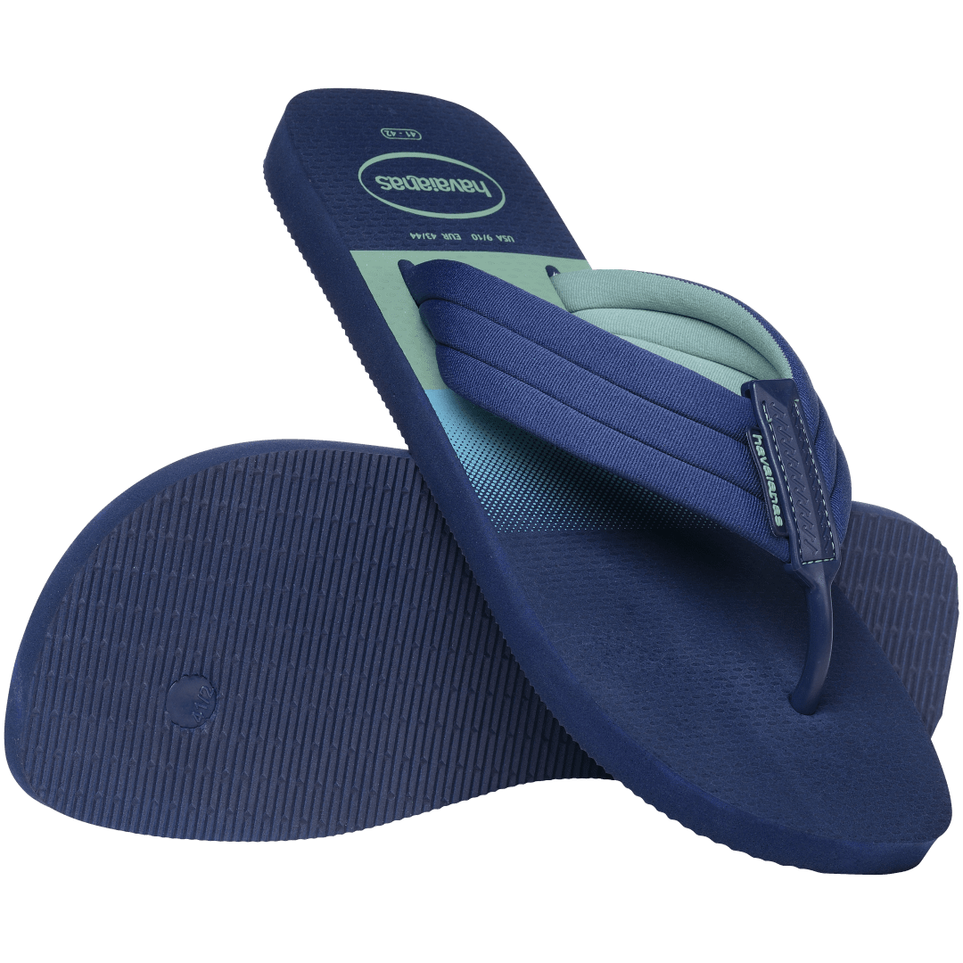 Men's Urban Print Flip Flops