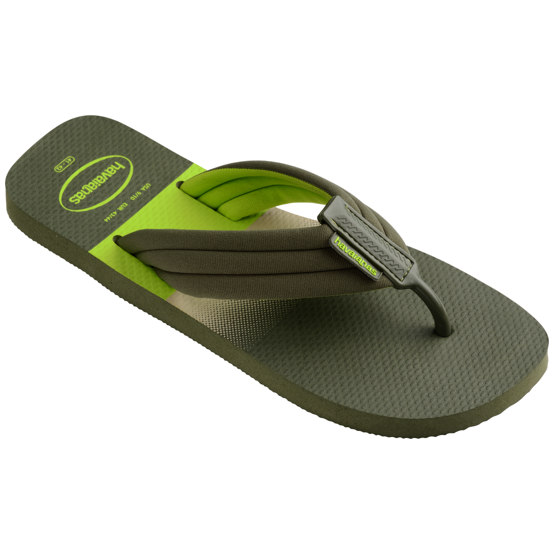 Men's Urban Print Flip Flops