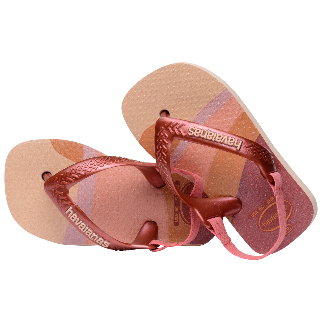 Baby Mini Me Patchwork Flip Flop Sandals