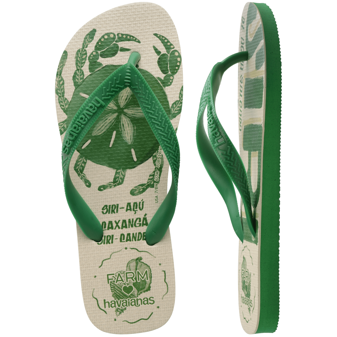 Women's FARM Rio Crab Top Flip Flops