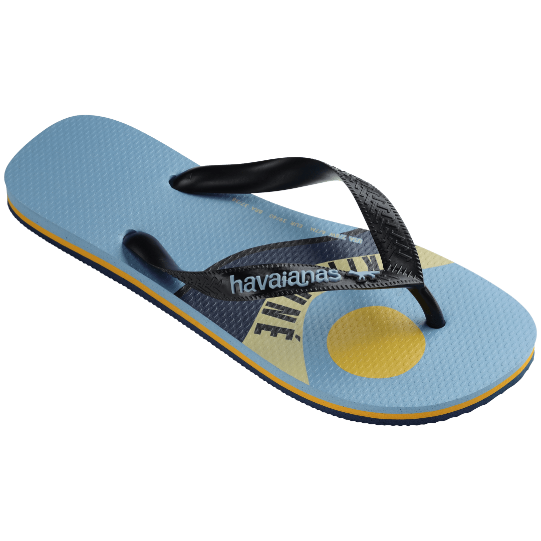 Maison Kitsune Wave Top Flip Flops