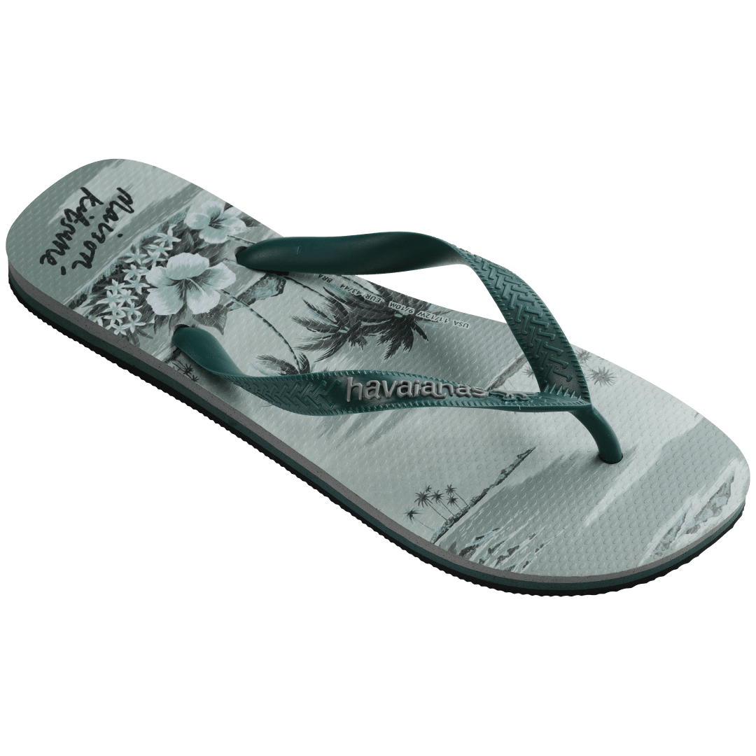 Maison Kitsune Hawaiian Top Flip Flops