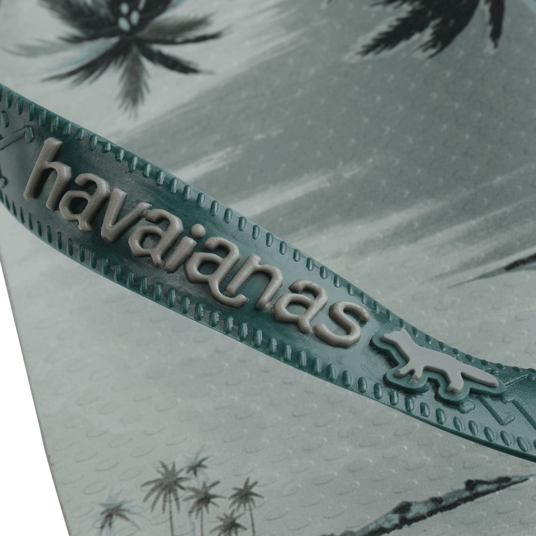 Maison Kitsune Hawaiian Top Flip Flops
