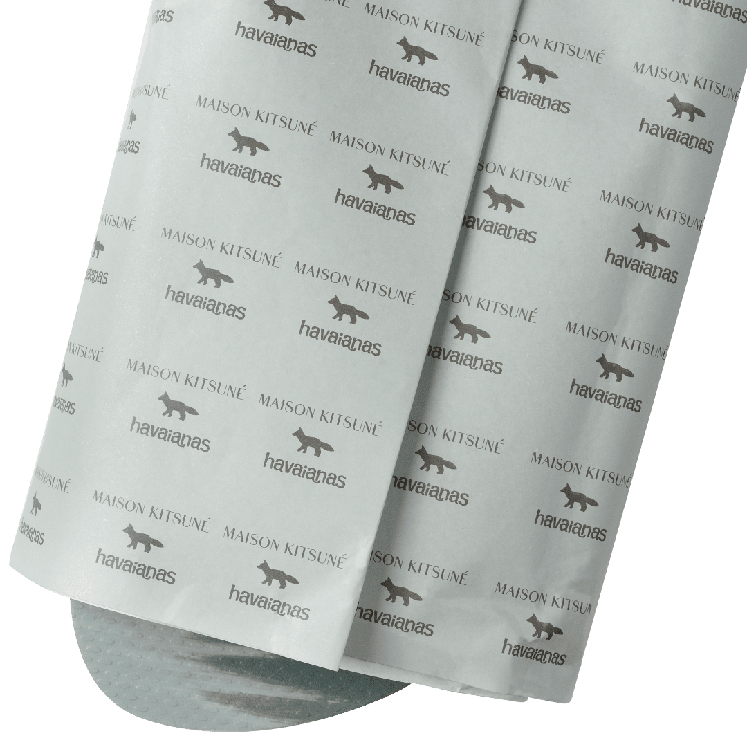 Maison Kitsune Hawaiian Top Flip Flops