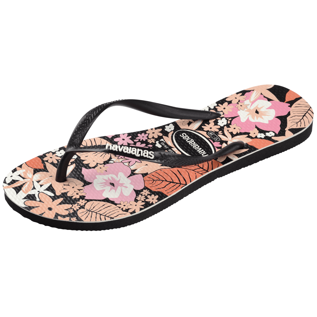 Women's Ditsy Bloom Slim Flip Flops