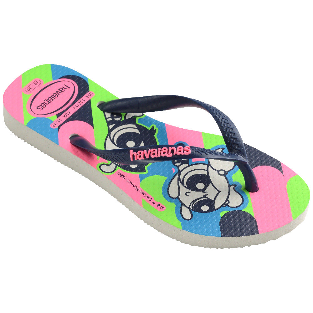 Kids' Powerpuff Girls Slim Flip Flops