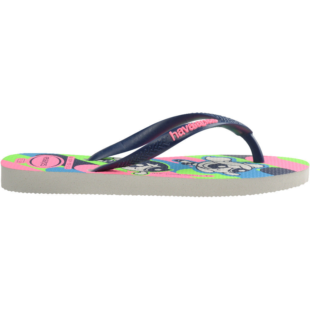 Kids' Powerpuff Girls Slim Flip Flops