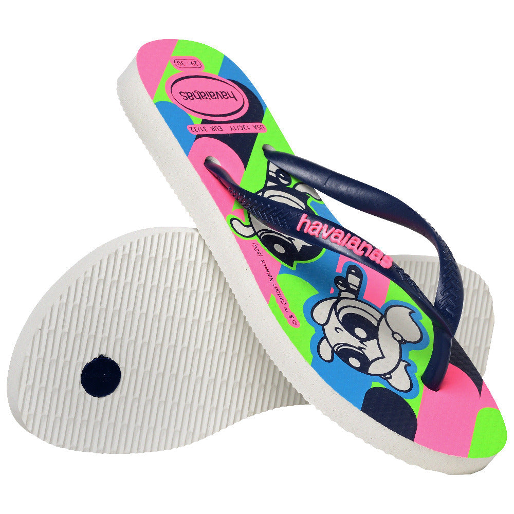 Kids' Powerpuff Girls Slim Flip Flops