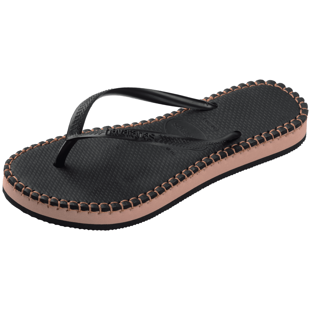 Women's Flatform Loop Slim Flip Flops