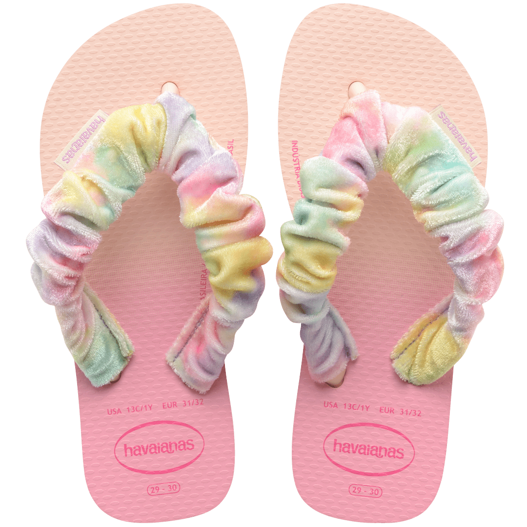 Kids' Fluffy Flip Flops