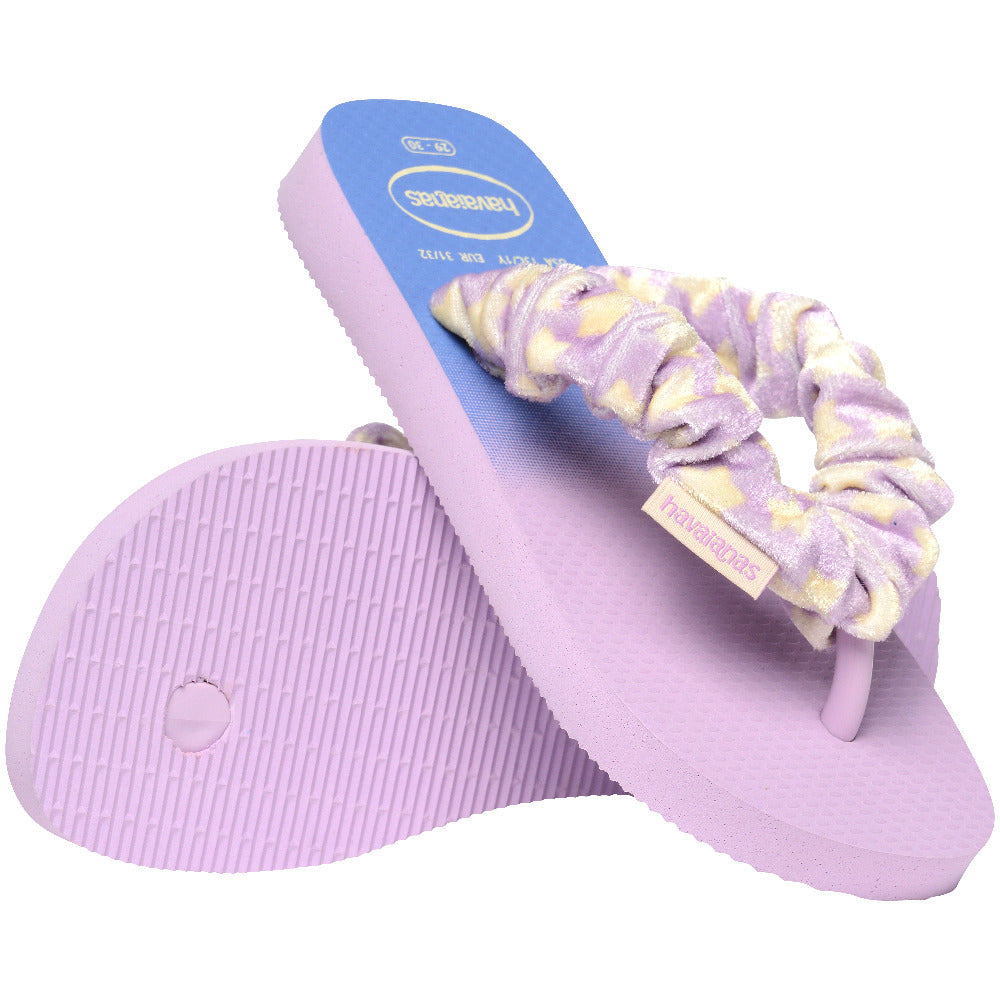Kids' Fluffy Flip Flops