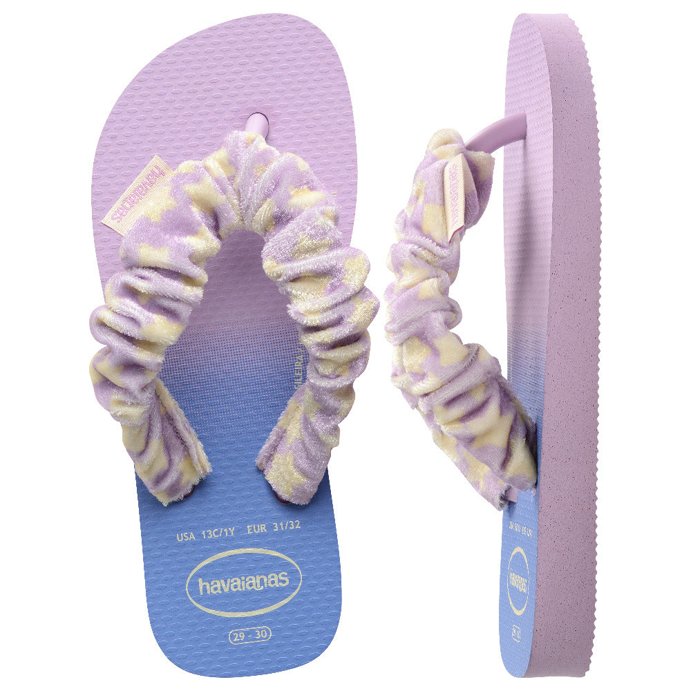 Kids' Fluffy Flip Flops